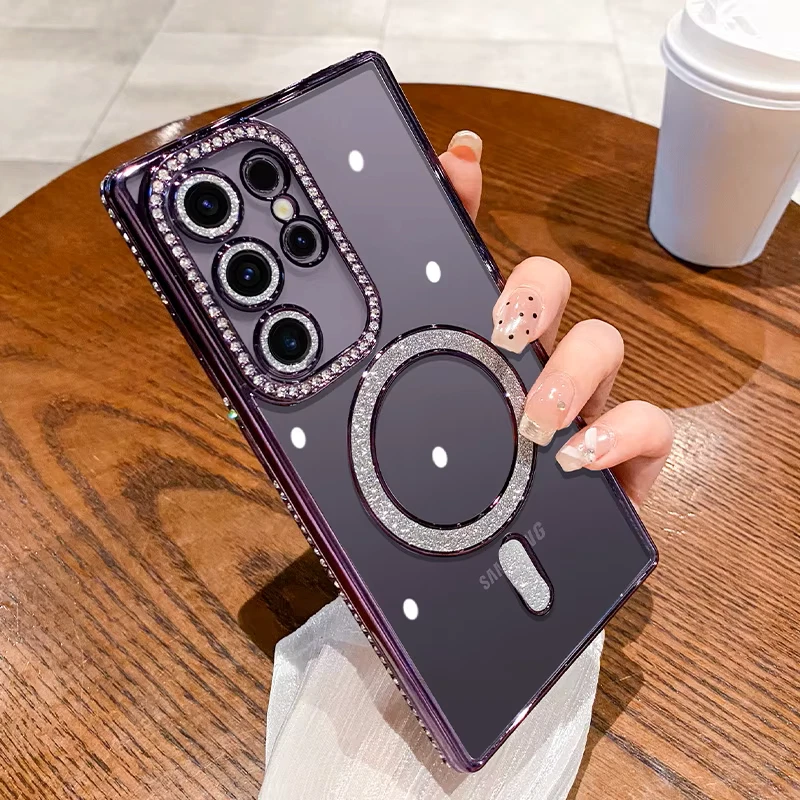 iPhone 17 Pro Max Air 16 15 14 13 12 ShockProof Clear Diamond Case Cover - Immagine 4 di 4