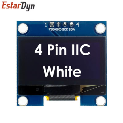 Rohs 1.3 Inch OLED Module White/Blue SPI/IIC I2C Communicate Color 128X64 1.3 In