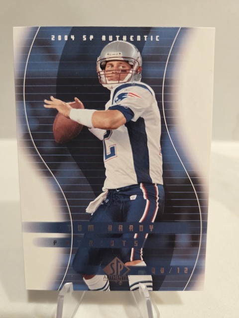 Tom Brady 2004 Upper Deck SP Authentic #51 New England Patriots