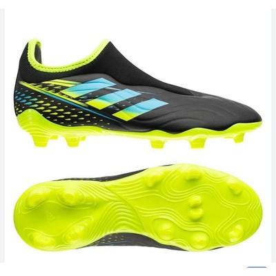 Adidas mens Copa Sense 3 Laceless Fg Al Rihla Core Boots SZ 5.5 Black cleats