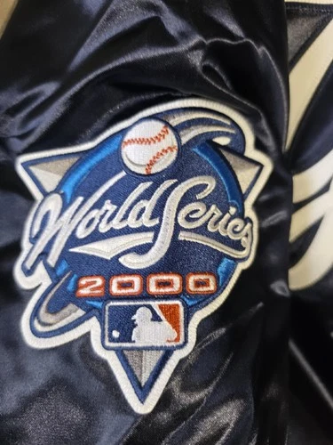 NEW YORK YANKEES MITCHELL & NESS 2000 SUBWAY SERIES JACKET SIZE XLARGE NEW TAGS! image 2