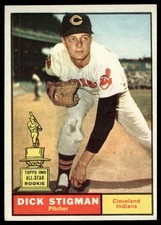 1961 Topps #77 Dick Stigman