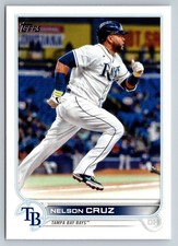 2022 Topps #104 Nelson Cruz - Tampa Bay Rays
