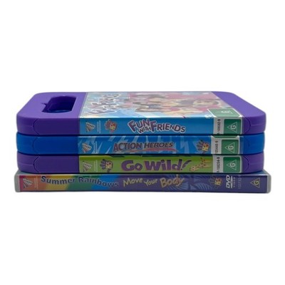 Hi-5 4x DVDs [2-in-1 Move Your Body / Summer Rainbows + 3 More