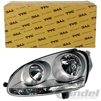 TYC Hauptscheinwerfer H7/H7 Links Passend FüR VW Golf V Variant Jetta III 2.5