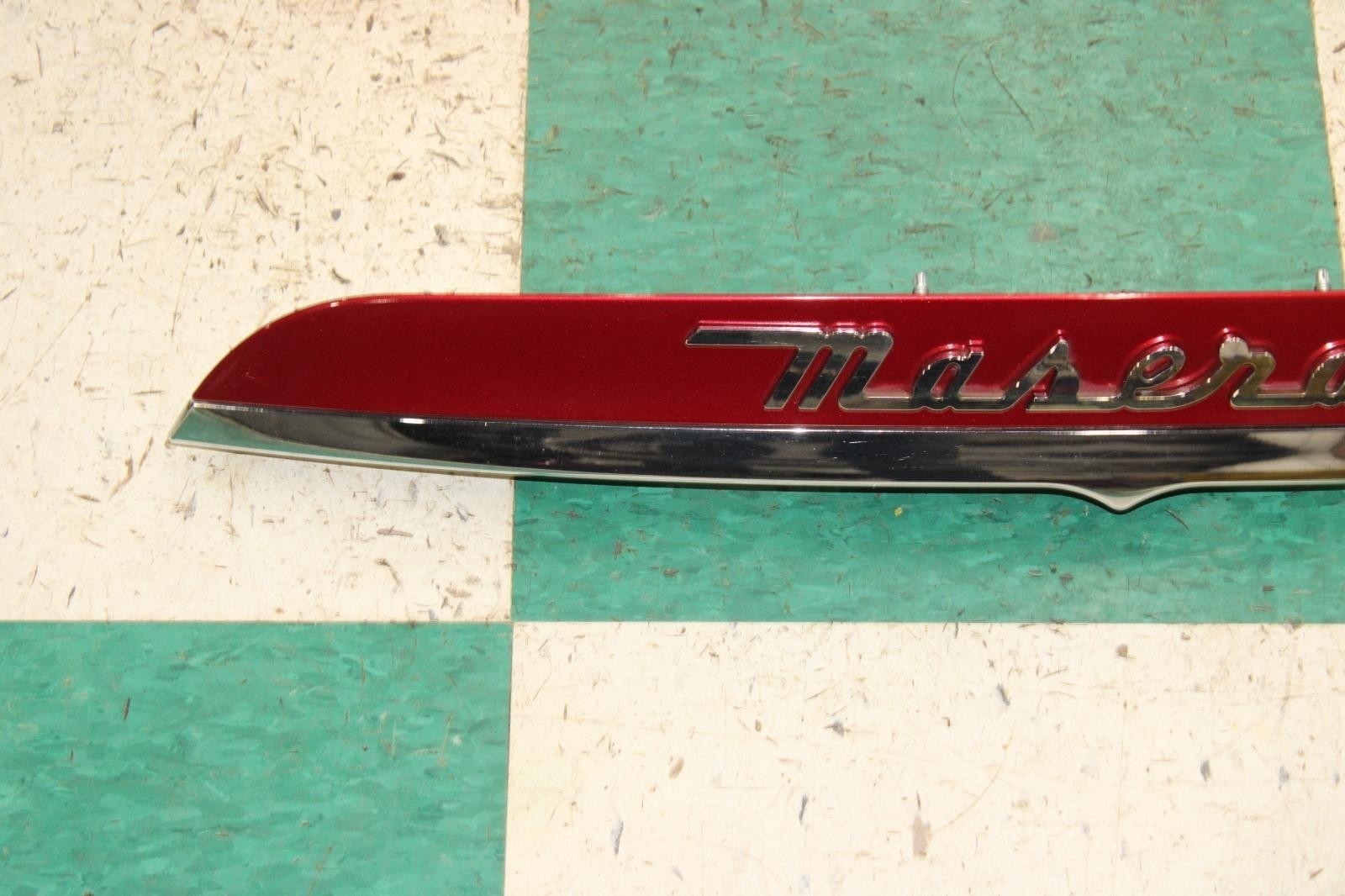 Maserati Ghibli 2014-2017 Rear Trunk lid Chrome