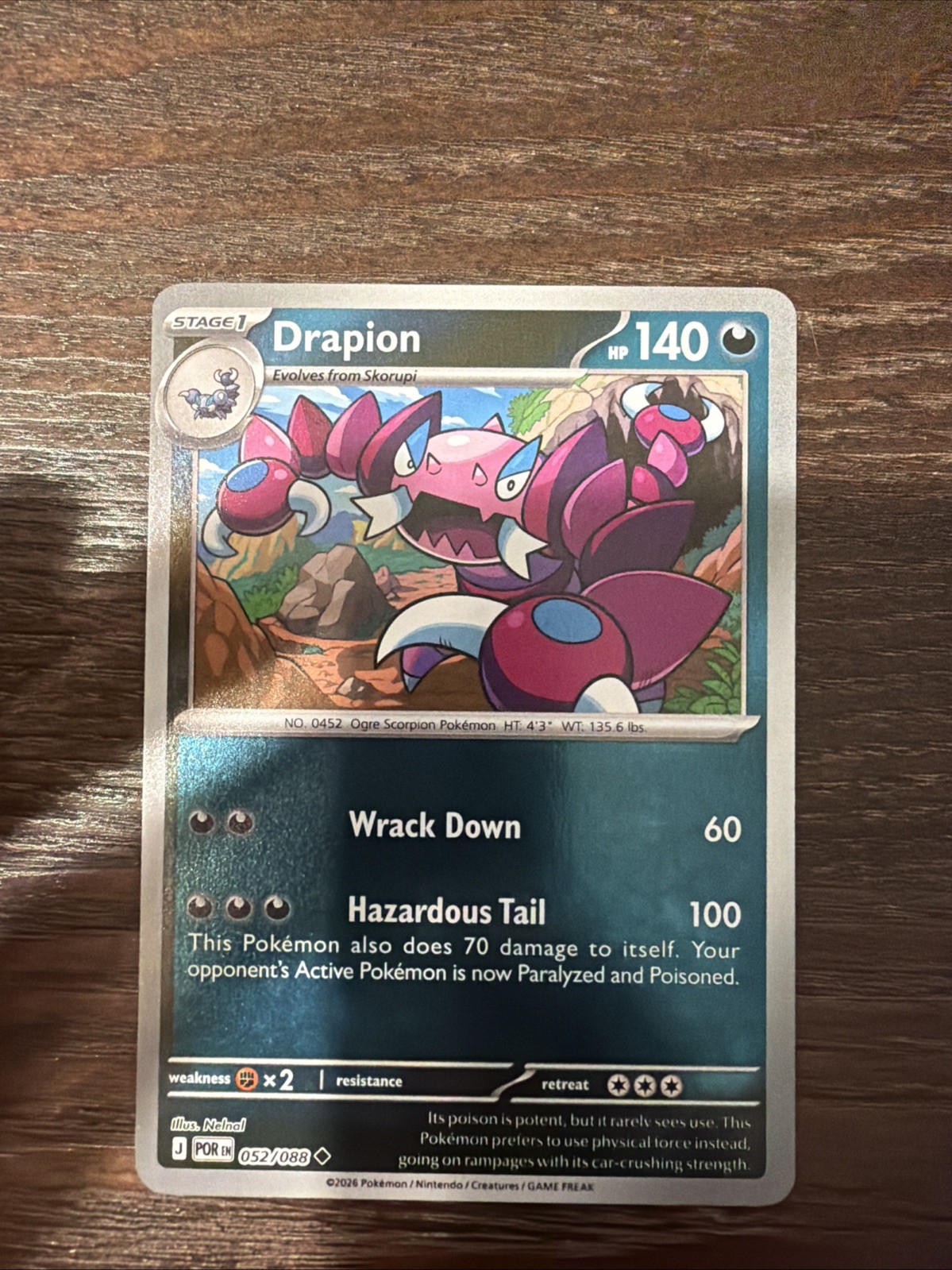 Drapion 052/088 Me03: Perfect Order Regular