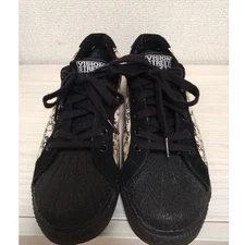 Vision 80s Vintage Skater Sneaker Skull Front Black Used