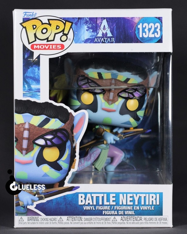 Funko Pop! Avatar Battle Neytiri #1323 And Pop Protector