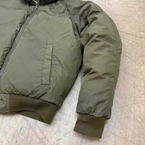 Cabelas Premier Northern Goose Down Reversible Jacket Size Large Green Full Zip - Picture 5 of 15