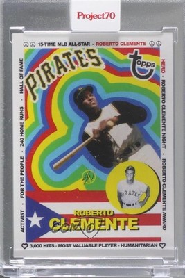 2021 Project 70 Online Exclusive Roberto Clemente by Sean Wotherspoon HOF 0c3