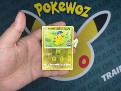 Pokemon Karte Pikachu 028/078 Pokemon GO Reverse Holo Ultra Rare 