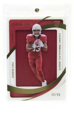 2024 Panini Immaculate Collection Trey Benson Clearly Immaculate Jerseys RC...
