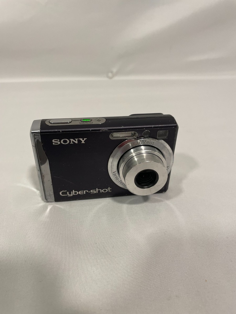 Sony Cybershot DSC-W80 Camera Black AS IS, Parts/Repair **READ