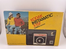 Kodak Instamatic X-15F Camera In Original Box - Unopened Film  Flash - Untested