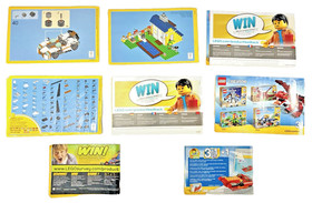 LEGO Creator and Classic Instructions Booklets Manuals Directions Lot of 8