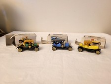 Vintage 1989 Readers Digest Collectors Lot of 3 Die Cast Classic Car Miniatures