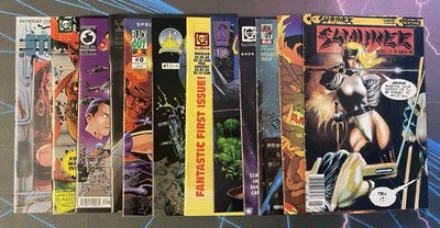 Lot of 12 Misc 80s 90s Bad Girl Comics Obscure Samuree Mercy Pandora