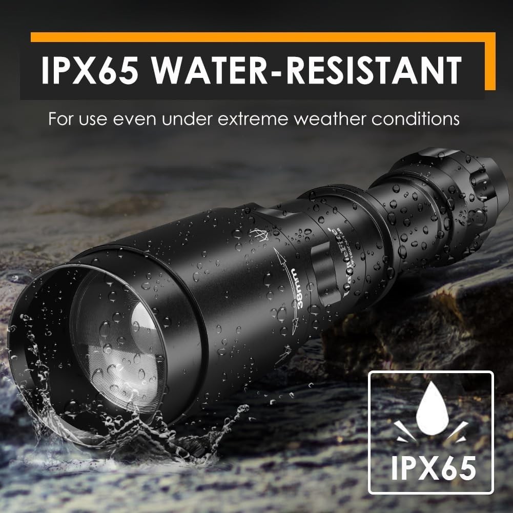 Upgrade 1605n T38 IR 940nm Illuminator Led Infrared USB Rechargeable Flashlight