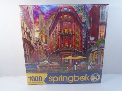 SPRINGBOK--NYC NEW YORK CITY STREET--1000 PIECE PUZZLE (NEW)