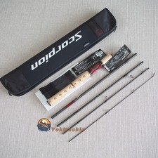 Shimano Scorpion 2600F-4 4 piece spinning rod pack rod made in
