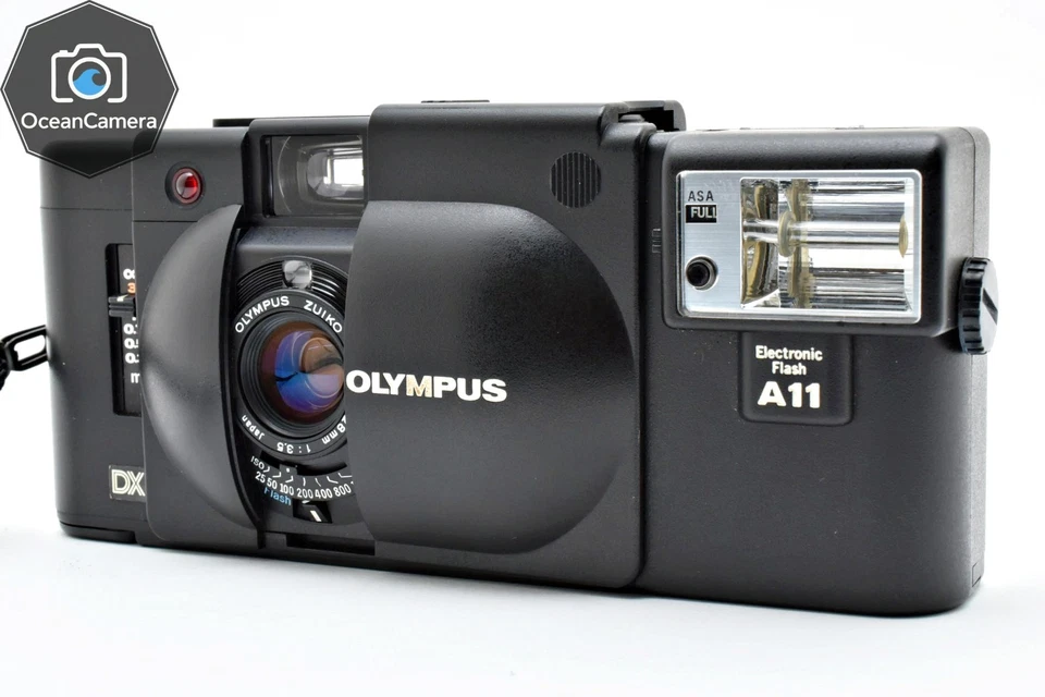 *MINT* Olympus XA4 Macro A11 35mm Film Camera Point & Shoot 28mm F3.5 Lens JAPAN - Image 4 of 4