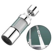 Adjustable Pressure Faucet Filter with Rotatable Design for Convenience