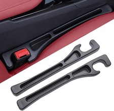 Universal Car Seat Gap Filler Organizer - No-Drop Seat in Between Seat Catcher -