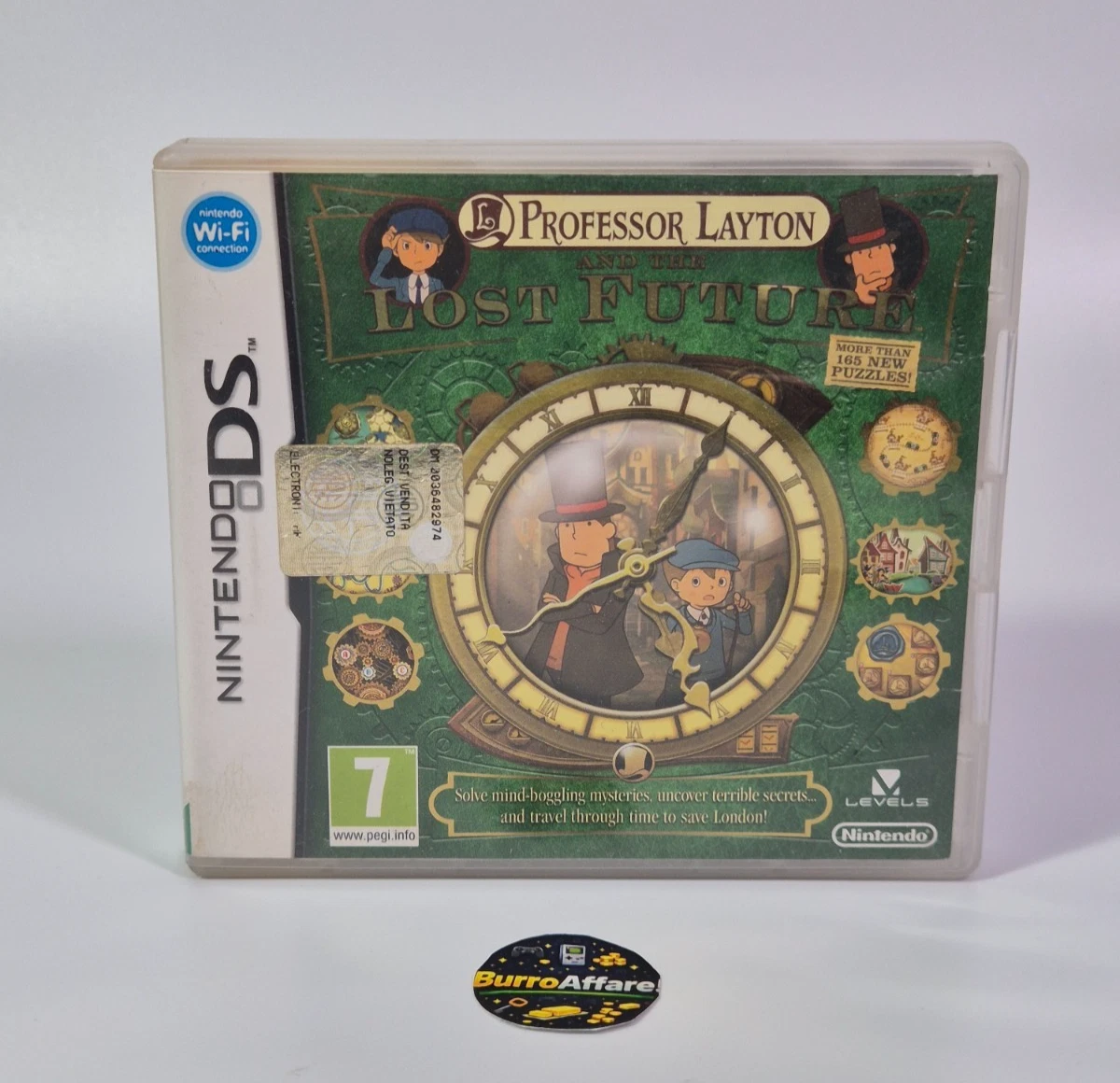 El Profesor Layton y el Futuro Perdido Nintendo DS Juego Original Puzzle