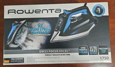 Rowenta DW53 Focus Excel Stainless Steel Steam Iron 1750 Watts DW5360 DW5360U1