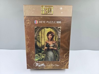 Heye 500 Teile 3D Puzzle Crow Forgotten Cris Ortega Innen NEU