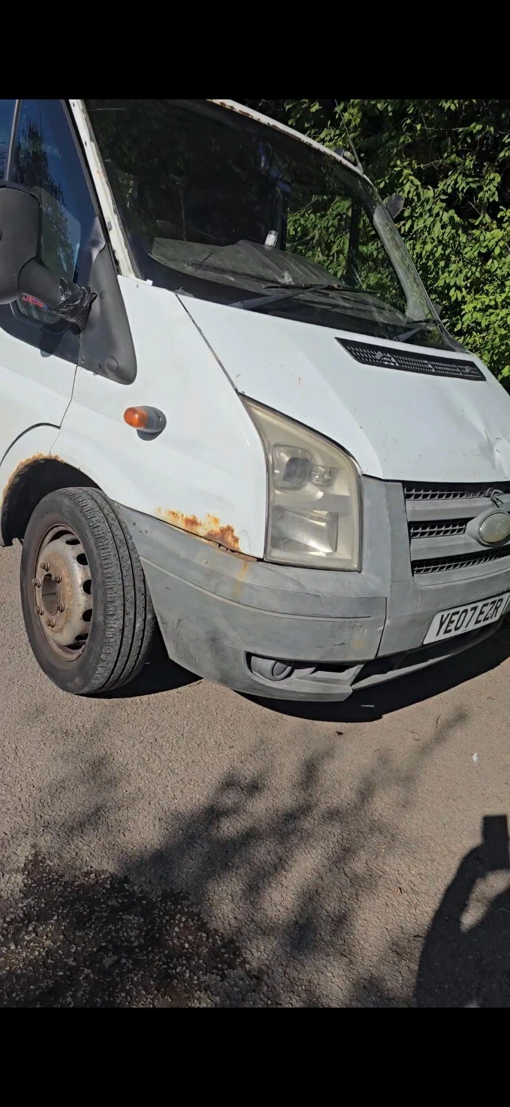Spares or repairs Ford Transit 2007 Crew Cab Tipper - Picture 1 of 2