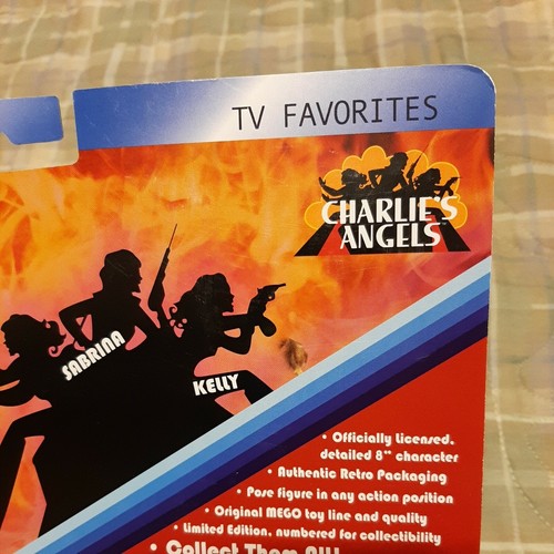 2018 New Mego KRIS MUNROE CHARLIE'S ANGELS 8'' LE Action Figure Sealed - Picture 10 of 12