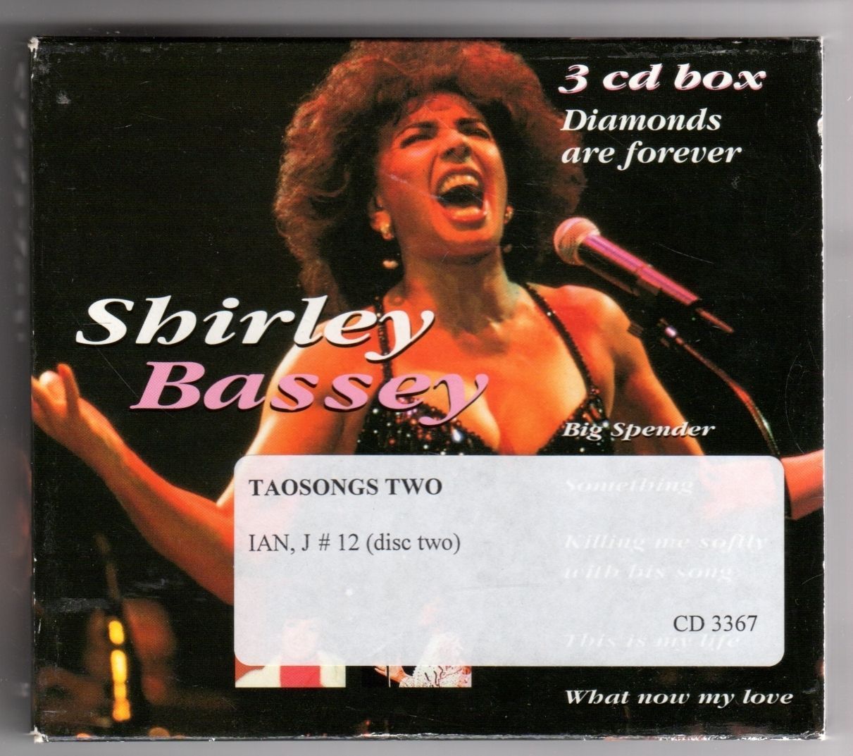 (GZ21) Shirley Bassey, Diamonds Are Forever - 1997 Triple CD