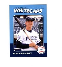 (5) Ulrich Bojarski 2022 West Michigan Whitecaps team set cards Perth Australia