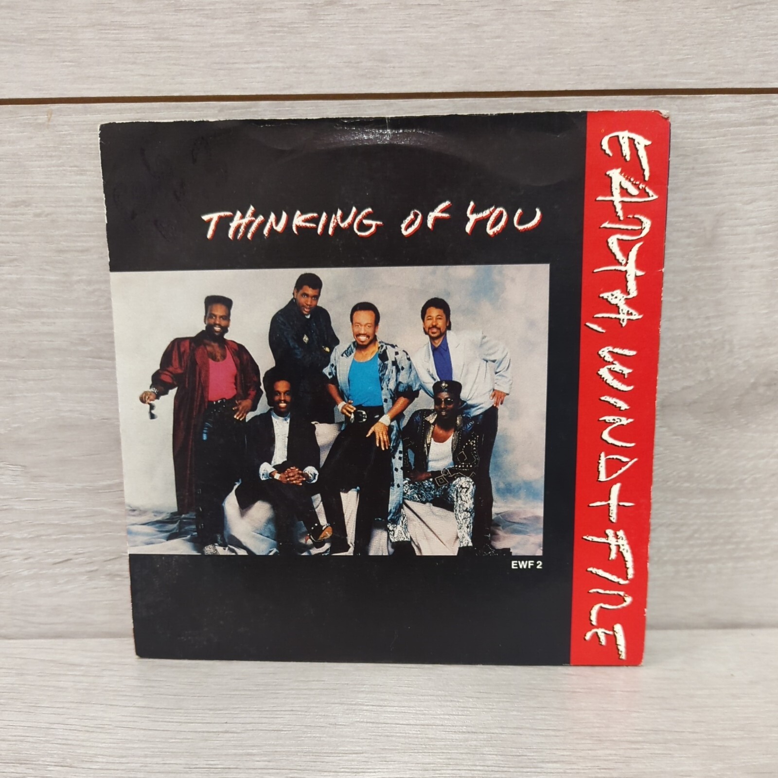 Earth Wind and Fire - Thinking of You - 7"" Vinyl Single Record - VG / VG Con