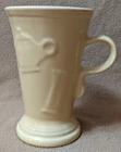 Fiesta Fiestaware Retired Yellow Pedestal Mug Vintage USA