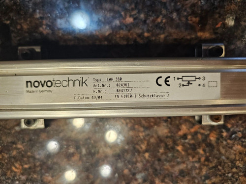 NOVATECHNIK LINEAR POSITION SENSOR POTENTIOMETER LWH-350 350mm