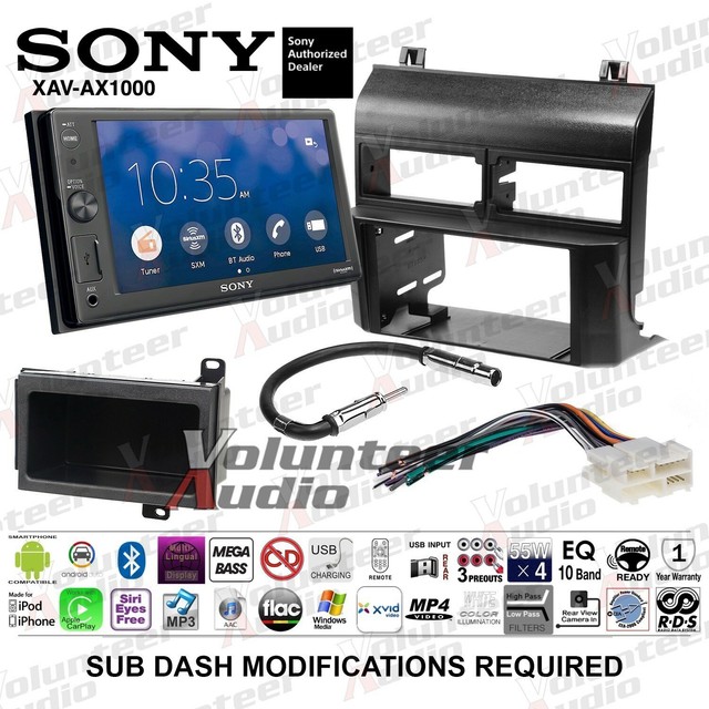Sony XAVAX1000 Car Stereo Radio Dash Install Mount Kit eBay