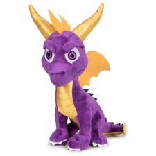 SPYRO IL DRAGO SEDUTO PELUCHE MORBIDO 30 cm