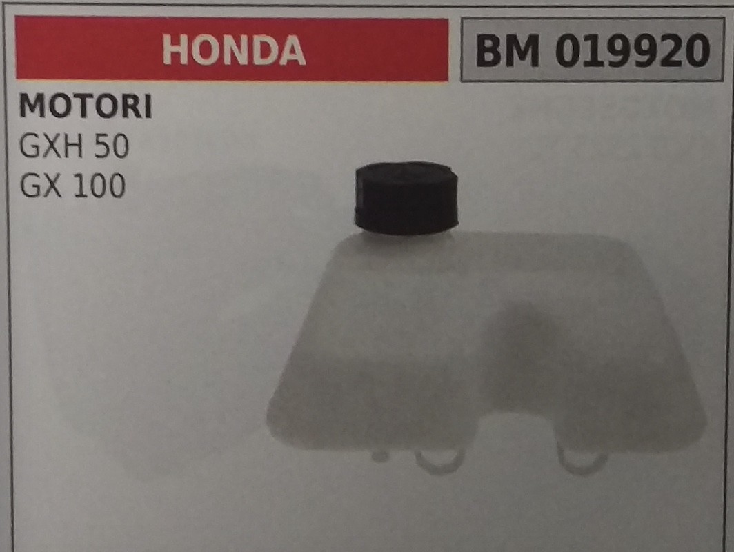 Serbatoio Benzina Honda GXH 50 GX 100 - Spedizione Rapida Ricambi