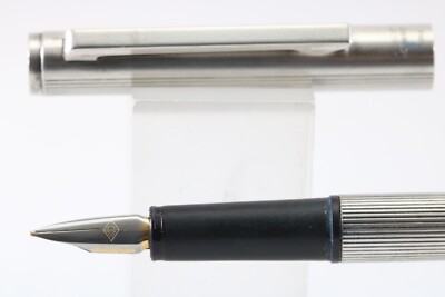 Vintage Senator versilberter mittlerer Füllfederhalter, CT