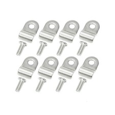 38 Stainless Steel Brake Line Clamps Clips Screws Streetrod Ratrod Hotrod 16pc 38 Stainless Steel Brake Line Clamps Clips Screws Streetrod Ratrod Hotrod 16pc