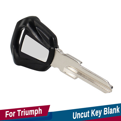 1pc Motorcycle Blank Key Uncut For Triumph Scrambler Daytona Bonneville Tiger