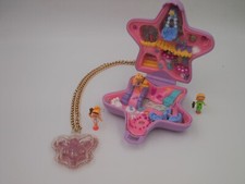 Polly Pocket Butterfly Fairy Necklace and Fairy Fantasy Bluebird Toys 1992 1993