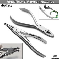 Body Piercing Ring&ouml;ffner Zange Piercing&ouml;ffner Ringschlie&szlig;zange Schmuckzange 2er