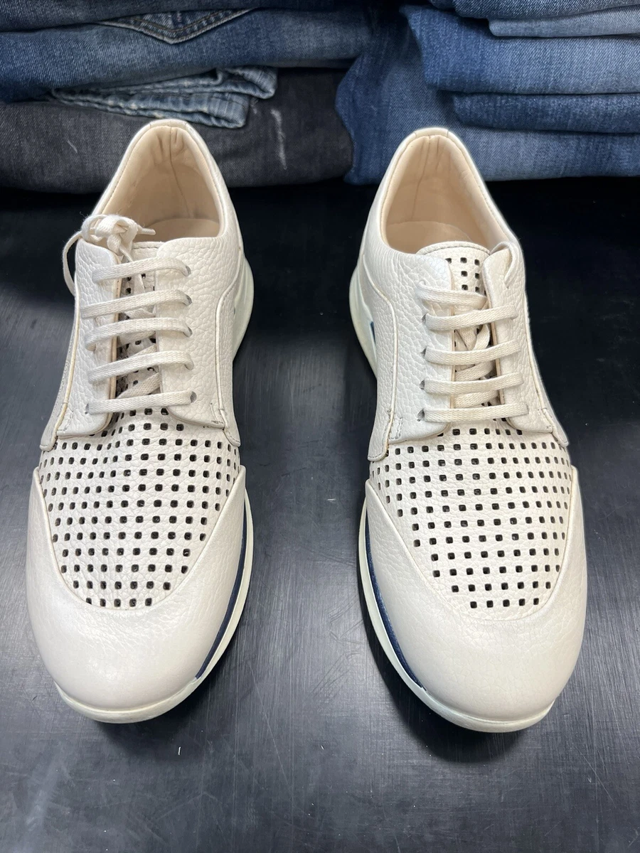 RRP 279 REAL LEATHER THOMAS BREITLING MENS CASUAL FASHION SHOES 11 SIZE
