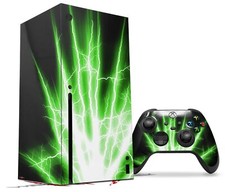 Skin Set for XBOX Series X Lightning Green