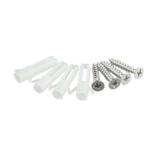 Strong and Sturdy Wall Mounting Hardware for Frameless Bathroom Mirror - Picture 6 of 12
