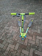 Yvolution Y Fliker A1 Air Scooter -  Green/Blue Please See Pictures